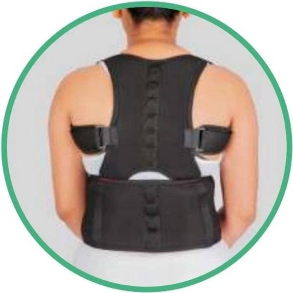 Nebula Orthosys PREMIUM POSTURE CORRECTOR BRACE - Universal, Black