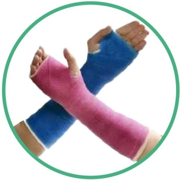 Nebula Orthosys NEBUCAST (FIBERGLASS BANDAGE) - 10 cm X 3.6 mtr (4"), Blue