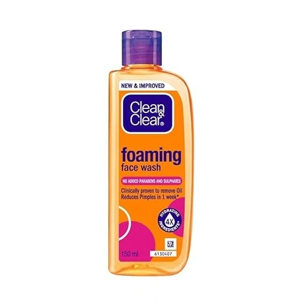 Clean & Clear Foaming Face Wash For Oily Skin - 100 ml