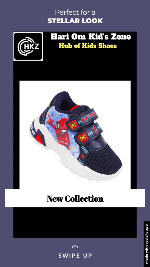 Spider Man Character Shoes  - Blue, 9