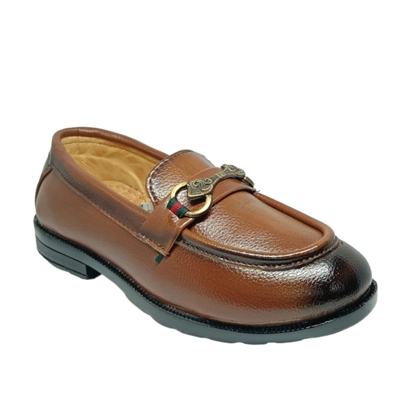 Boy's Aldo Loafer Shoes  - Tan, 1