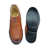 Boy High Ancle Boots  - Tan, 10