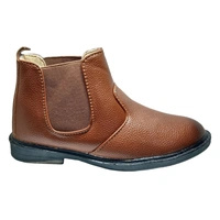 Boy High Ancle Boots  - Tan, 11