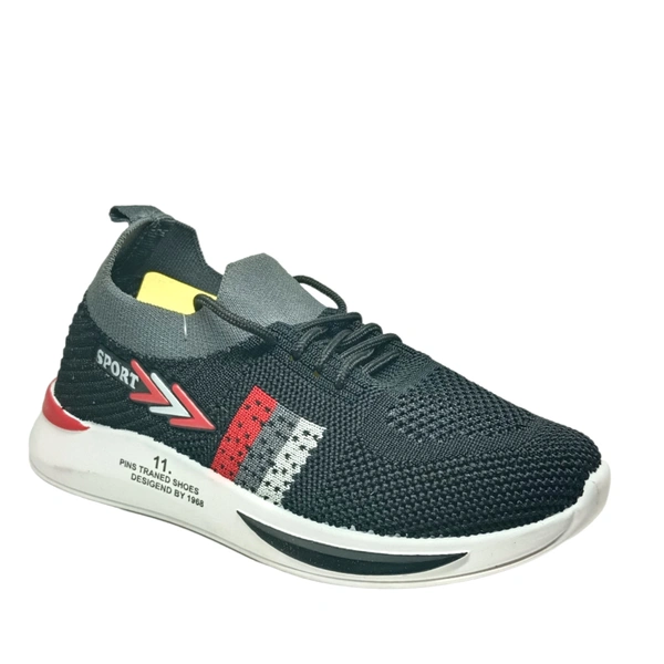 Boys Canvas With Laces Shoes  - Black, 12