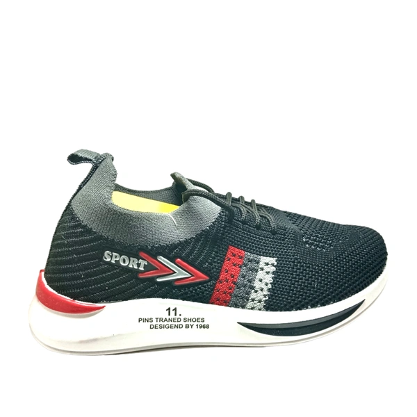 Boys Canvas With Laces Shoes  - Black, 1