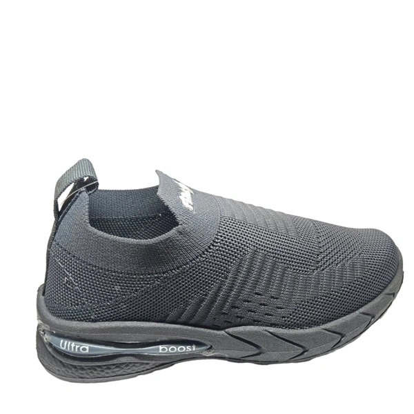 Boys Canvas Shoes For Walking  - Gray, 4