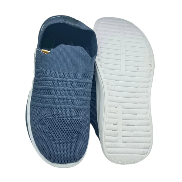 Boys Canvas Shoes For Walking  - Gray, 12