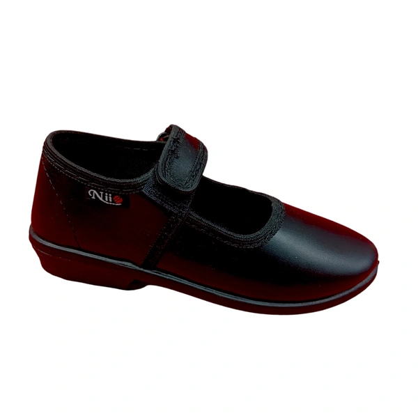 School Belly Velcro (Black) - Black, 6