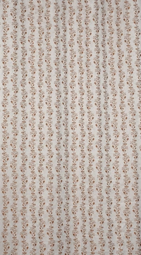 Panipat Textile Hub Polyester Eyelet Brown jacquard curtains Pack of 2 - Window (4x5 Feet)