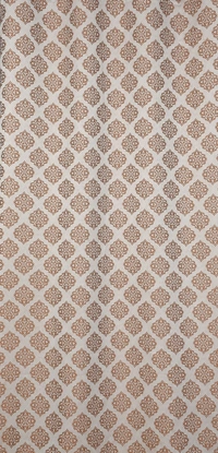 Panipat Textile Hub Polyester Eyelet Brown jacquard curtains Pack of 2 - Window (4x5 Feet)