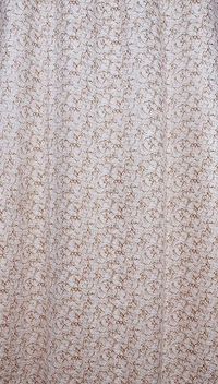 Panipat Textile Hub Polyester Eyelet Rust Designer Print Velvet Blackout curtains Pack of 2 - Door (4x7 Feet), Rust