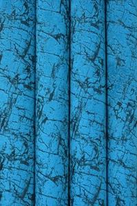 Panipat Textile Hub Polyester Eyelet Aqua Designer Print Velvet Blackout curtains Pack of 2 - Window (4x5 Feet), Aqua