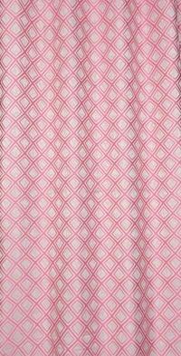 Panipat Textile Hub Polyester Eyelet Pink jacquard curtains Pack of 2 - Window (4x5 Feet)