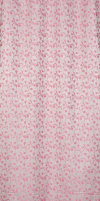 Panipat Textile Hub Polyester Eyelet Pink jacquard curtains Pack of 2 - Window (4x5 Feet)