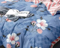 Home Garage 140 TC Microfiber 3D Printed Super Soft Flat Double Bedsheet  With 2 pillow cover - Double Bedsheet