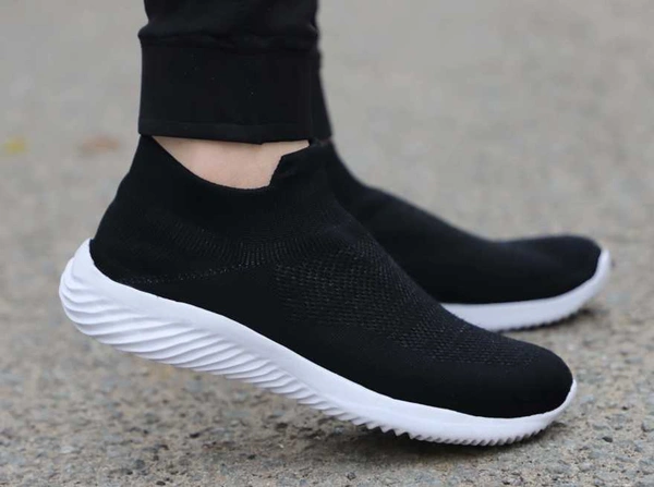 Loof Klapper Sports Shoes | Running Shoes For Men (Black) - 9 NM
