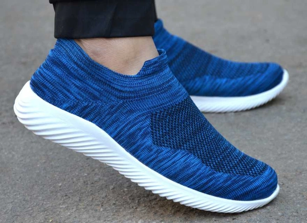 Loof Klapper Sports Shoes | Running Shoes For Men (Blue) - 9 NM