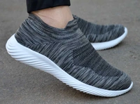 Loof Klapper Sports Shoes | Running Shoes For Men (Grey) - 9 NM