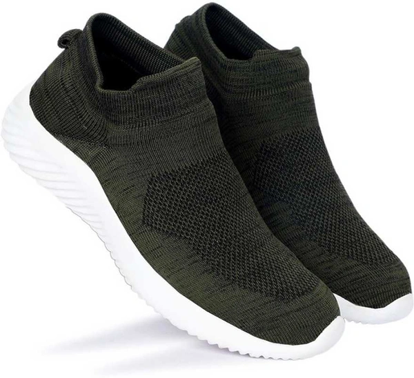 Loof Klapper Sports Shoes | Running Shoes For Men (Green) - 10 NM