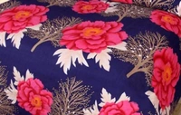 Panipat Textile Hub 140 TC Microfiber Single Floral Flat Bedsheet with 1 pillow cover - Single Bedsheet