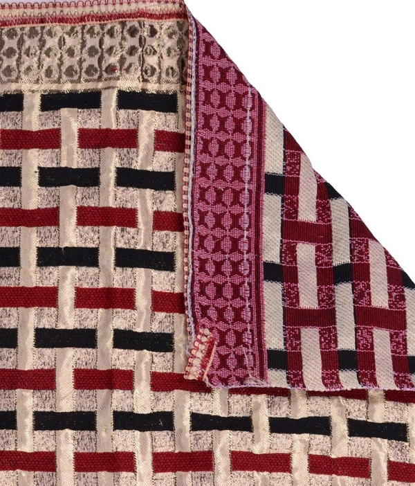 Panipat Textile Hub 5 seater cotton Sofa Cover
