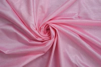 Panipat Textile Hub Polyester Eyelet Baby Pink Solid Plain curtains Pack of 2 - Window (4x5 Feet)
