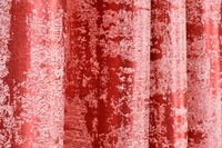 Panipat Textile Hub Polyester Eyelet Marron Designer Print curtains Pack of 2 - Window (4x5 Feet)