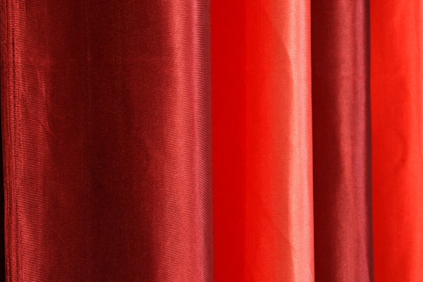 Panipat Textile Hub Polyester Eyelet Marron Solid Long Crush  curtains Pack of 2 - Window (4x5 Feet)
