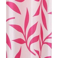 Phyto Home Polyester Eyelet Pink Kolavery Printed Design curtains Pack of 2 - Window (4x5 Feet)