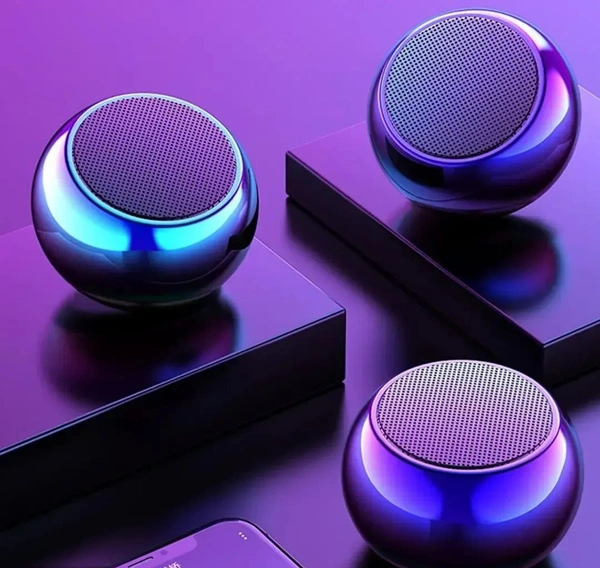 Electroplay Wireless Bass Boosted Bluetooth Speaker Freesize 6 Hours Playtime Microusb Charging  - Electric Violet, Freesize