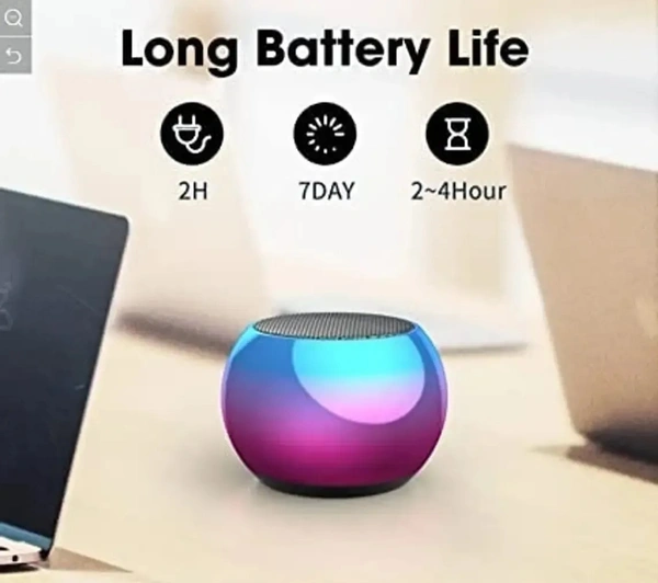 Electroplay Wireless Bass Boosted Bluetooth Speaker Freesize 6 Hours Playtime Microusb Charging  - Electric Violet, Freesize