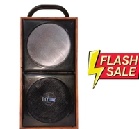 Teletone Greg Party Loud Bass Boosted Speakers. - Free Size, Brown