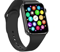 Takuzi 500 Smart Watch With BT Calling Heart Rate Sensor, Activity Tracker and Sleep Regulator Andriod and IOS - Black, Unisex Freesize