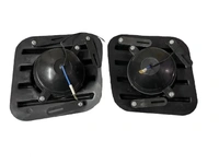 Brighthalo Halogen Fog Lamp For Maruti Suzuki Alto And Same Dimension Cars  Super Bright Clean Fog View And Long Lasting - Black, Free Size