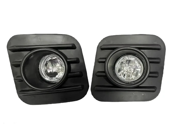Brighthalo Halogen Fog Lamp For Maruti Suzuki Alto And Same Dimension Cars  Super Bright Clean Fog View And Long Lasting - Black, Free Size