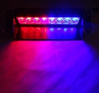 Flasherclub Police Flash Modification Front Grill Lights For Suzuki Ritz And Other Universal Cars High Bright And Multiple Modes - Freesize