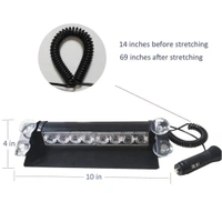 Flasherclub Police Flash Modification Front Grill Lights For Suzuki Ritz And Other Universal Cars High Bright And Multiple Modes - Freesize