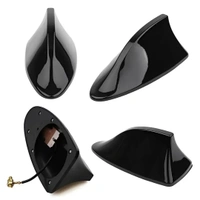 Shark Antenna Combo Of 4 Deep Black . No Drilling. Gum Use - Black, Freesize