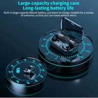 Shenzhen Yuexin BT 5.1 DeepBass earbuds - Black, Freesize
