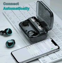 Shenzhen Yuexin BT 5.1 DeepBass earbuds - Black, Freesize
