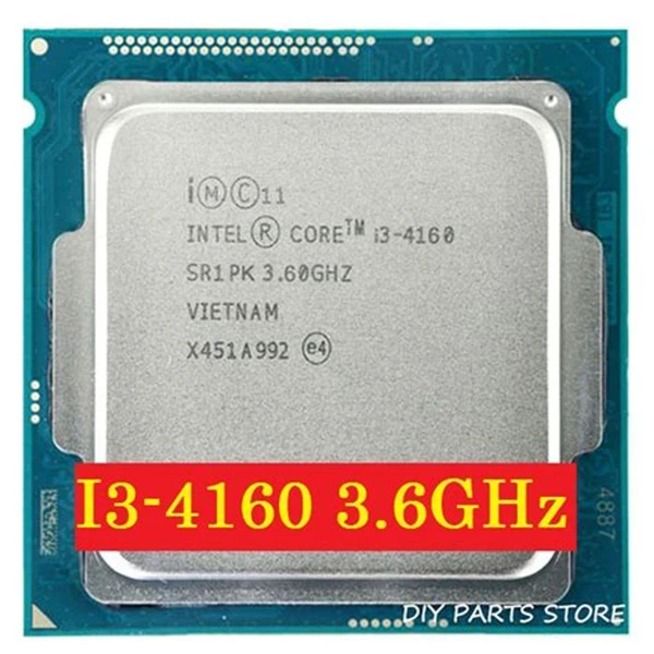 Core i3 4160 4th Generation LGA 1150 (NO Box, No CPU Fan) Only Processor