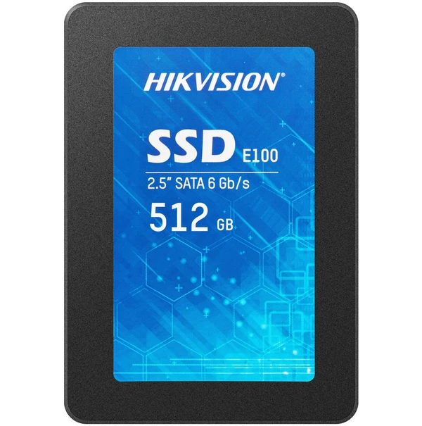 HIKVISION 2.5-Inch Internal SSD 512GB, SATA 6Gb/s, up to 550MB/s - E100 Solid State Disks 3D Nand TLC - 512gb