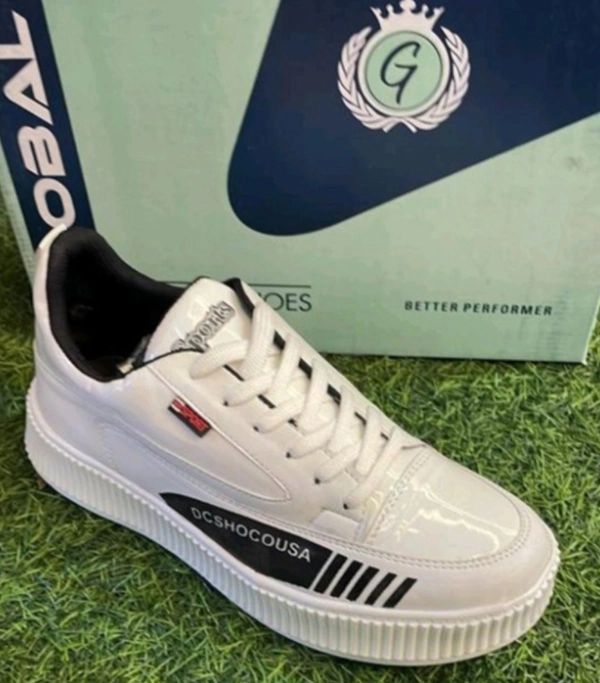 White Casual Shoes  - White, 7