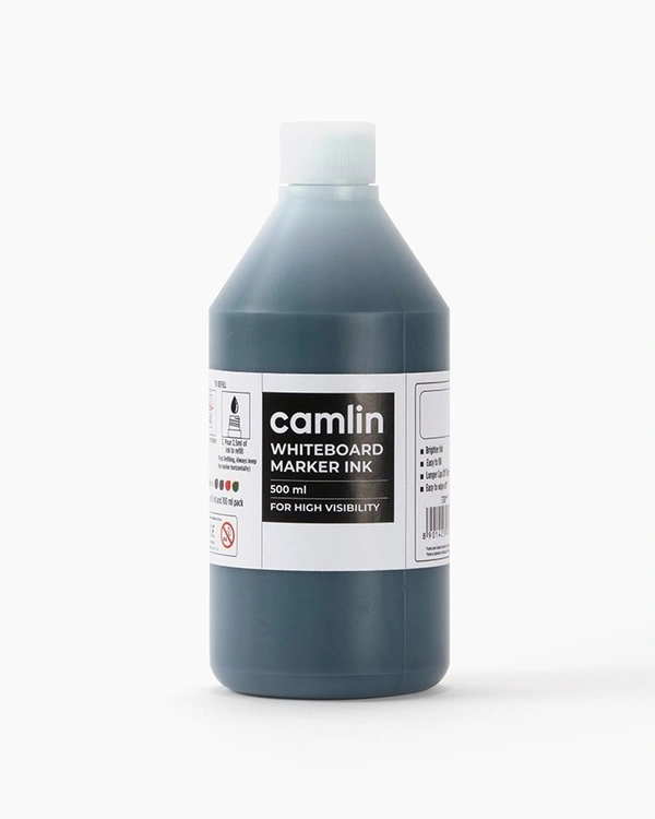 Camlin White board Marker Ink 500 Ml-green | Royal Stationers Best Quality Guarantee