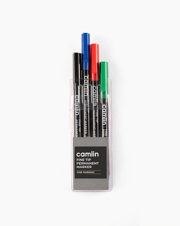 Camlin CDs, OHP marker pack of 10 - black | Royal Stationers Best Quality Guarantee
