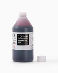 Camlin White board Marker Ink 500 Ml-Red | Royal Stationers Best Quality Guarantee