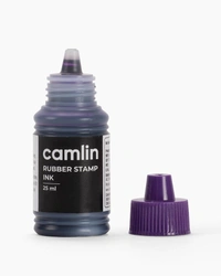 camlin Rubber Stamp Inks Violet -25 ml | Royal Stationers Best Quality Guarantee