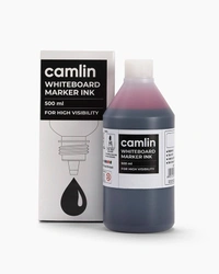 Camlin White board Marker Ink 500 Ml-Red | Royal Stationers Best Quality Guarantee