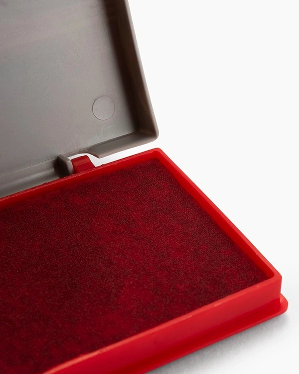 Camlin Deluxe Stamp Pad - red | Royal Stationers Best Quality Guarantee