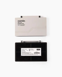 Camlin Deluxe Stamp Pad - Black | Royal Stationers Best Quality Guarantee